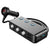 Car Cigarette Lighter Car Charger 3USB Port +1 QC3.0 + 3 Cigarette Lighter Ports + Back Clip Design + LED Display, HC67A