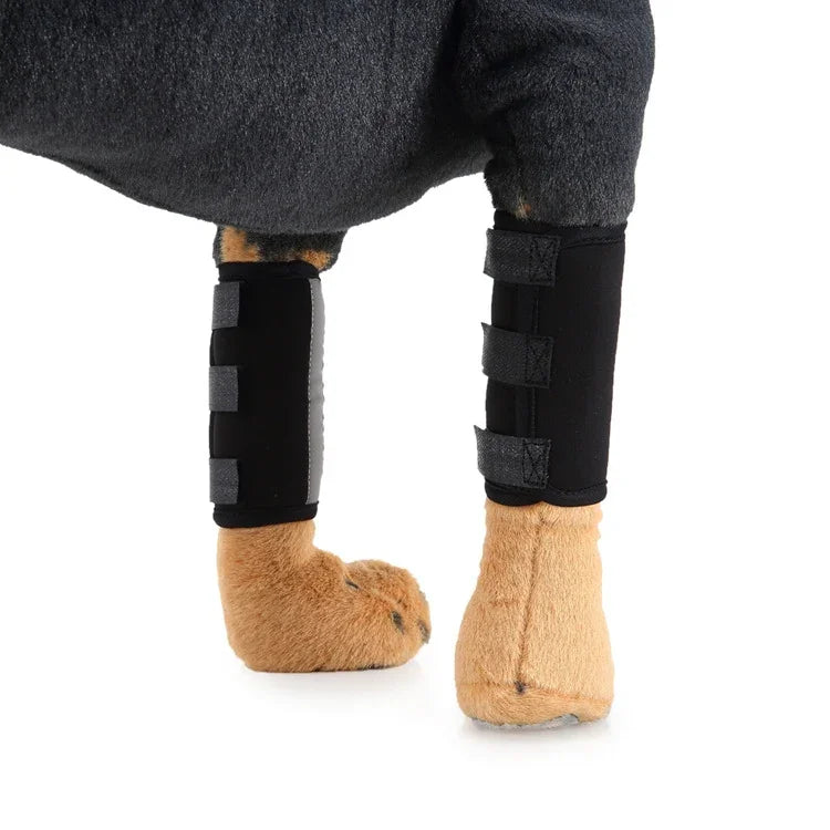 ペット膝プロテクター 犬手術用傷保護カバー、S, M