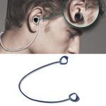 Samsung GALAXY Buds 1 / 2用 Bluetoothイヤホンスポーツシリコン紛失防止ロープ 3本セット ブラック、ホワイト、レッド、ブルー
