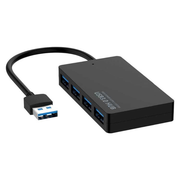 KYTC47 4ポートUSBアダプターケーブル 高速USBドッキングステーション マルチインターフェースHUBコンバーター、ブラック USB 3.0、ブラック Type-C