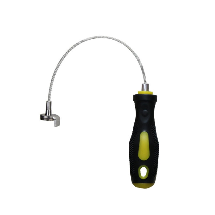 2 PCS Gearbox Oil Bottom Screw Disassembly Tool Magnetic Suction Wrench Auto Repair Tool, Magnetic Suction Wrench