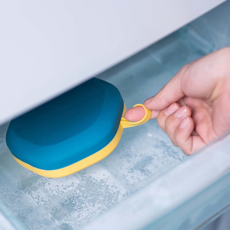 DIYクリエイティブ六角形氷キューブ型収納箱DIY自家製氷トレイ、六角形（ホワイト）、六角形（レッドブルー）