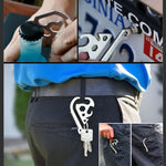 Outdoor EDC Gadget Emergency Tool Multifunction Key Clip, EDC Emergency Tool