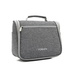 YOBAN トラベルアウトドア多機能大容量洗濯収納バッグ ハンギング防水コスメバッグ グレー、ローズレッド、シーウォーターブルー