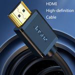 Jasoz 4K HDMI 高精細プロジェクターケーブル コンピュータービデオケーブル 無酸素銅芯、ケーブル長さ：0.5m、1m、1.5m、2m、3m、5m、8m、10m、12m、15m、20m