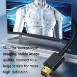 Jasoz 4K HDMI 高精細プロジェクターケーブル コンピュータービデオケーブル 無酸素銅芯、ケーブル長さ：0.5m、1m、1.5m、2m、3m、5m、8m、10m、12m、15m、20m