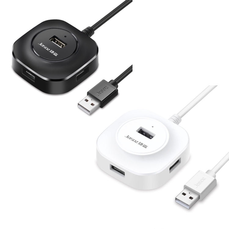 Jasoz 高速USB2.0 4ポートHUB 1to4ドッキングHUB、ブラック0.3m、ブラック0.5m、ブラック1.2m、ホワイト0.3m、ホワイト0.5m、ホワイト1.2m
