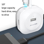 Jasoz 高速USB2.0 4ポートHUB 1to4ドッキングHUB、ブラック0.3m、ブラック0.5m、ブラック1.2m、ホワイト0.3m、ホワイト0.5m、ホワイト1.2m