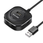 Jasoz 高速USB2.0 4ポートHUB 1to4ドッキングHUB、ブラック0.3m、ブラック0.5m、ブラック1.2m、ホワイト0.3m、ホワイト0.5m、ホワイト1.2m