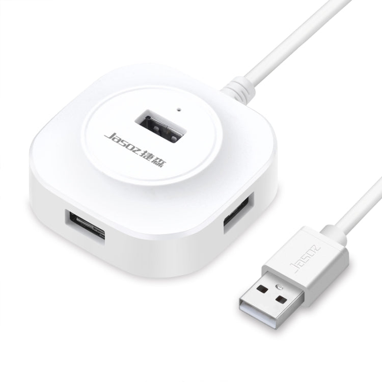 Jasoz 高速USB2.0 4ポートHUB 1to4ドッキングHUB、ブラック0.3m、ブラック0.5m、ブラック1.2m、ホワイト0.3m、ホワイト0.5m、ホワイト1.2m