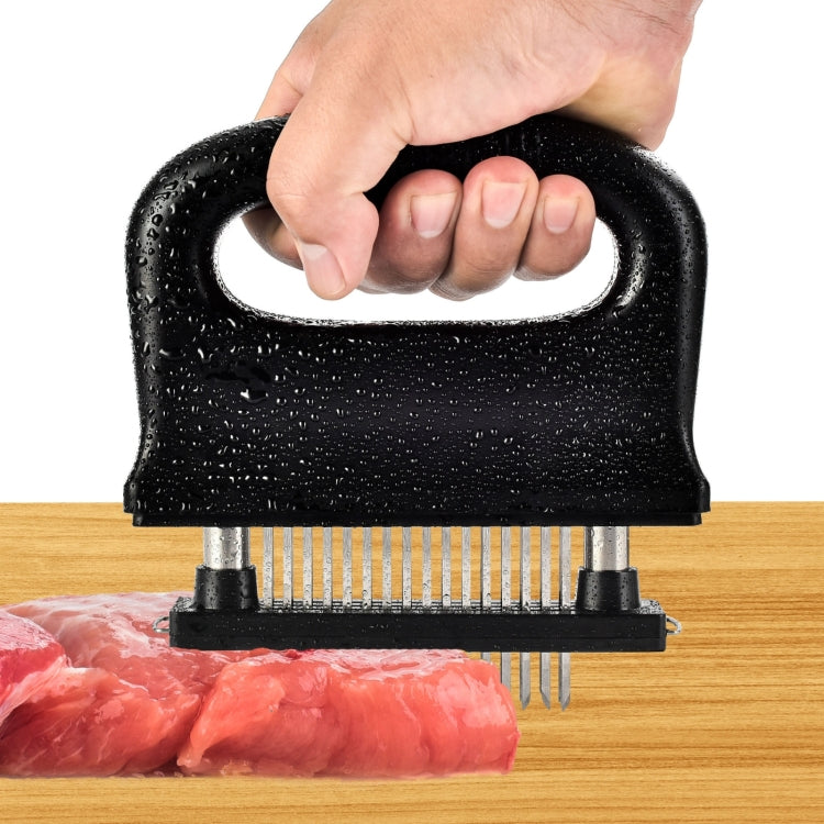 48ピンハンドル付き肉柔らかくする器具 キッチンツール バーベキュー用肉、48ピン 20A48