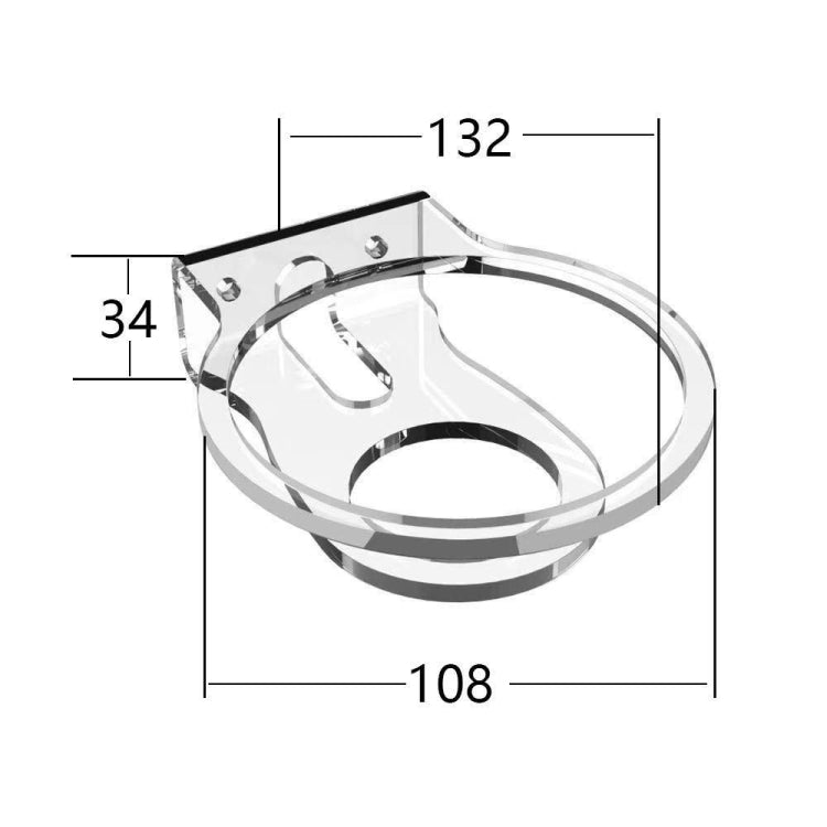 JP02Y Apple HomePod Mini用壁掛け／デスクトップアクリルブラケット