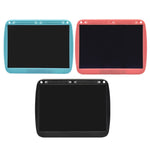 15インチ 充電式タブレット お絵かき メッセージ ダブルライティングボード LCD 子供用描画ボード、モノクロライン（ブルー）、モノクロライン（ピンク）、モノクロライン（ブラック）、ブルーカラフルライン（ブルー）、カラフルライン（ピンク）、カラフルライン（ブラック）