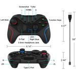 ワイヤレスゲームパッド ウェイクアップ機能付き Nintendo Switch/Android/IOS/PC対応, スタイル:, S818 グリーンブラック