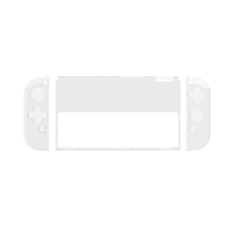 DOBE ゲームハンドル 透明クリスタルケース TPU保護カバー Switch OLEDコンソール用, TNS-1133C