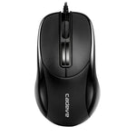 2個セット Cadeva 006 3キー 有線マウス 家庭用コンピューターマウス USBインターフェース、PS/2インターフェース