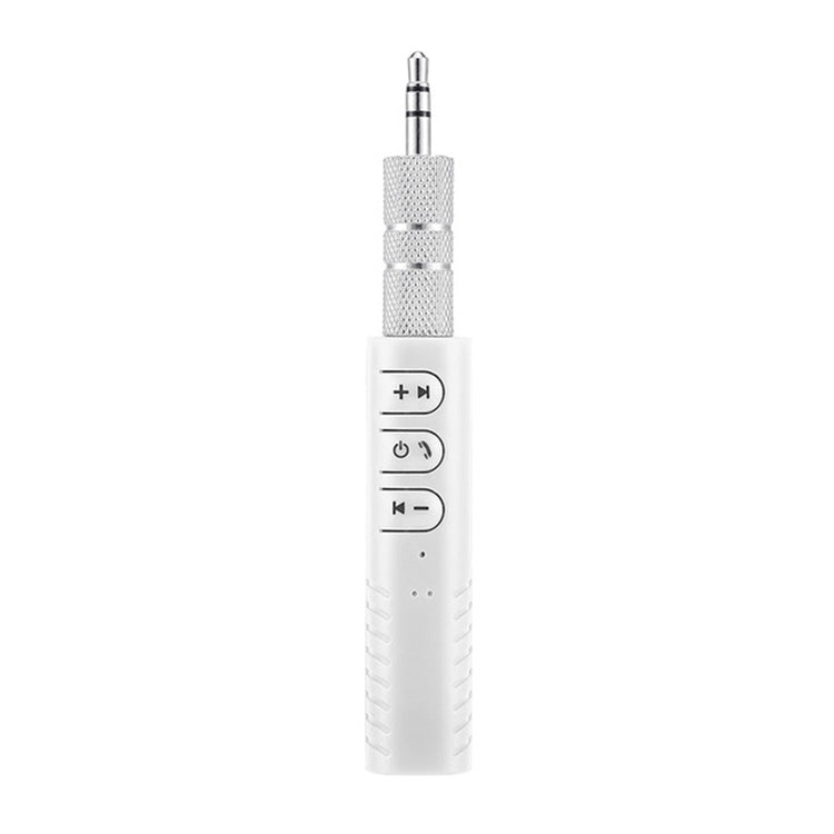 3.5mm ラベリア Bluetooth オーディオレシーバー メタルアダプター付き H-139 ブラック、ブルー、レッド、ホワイト、グリーン