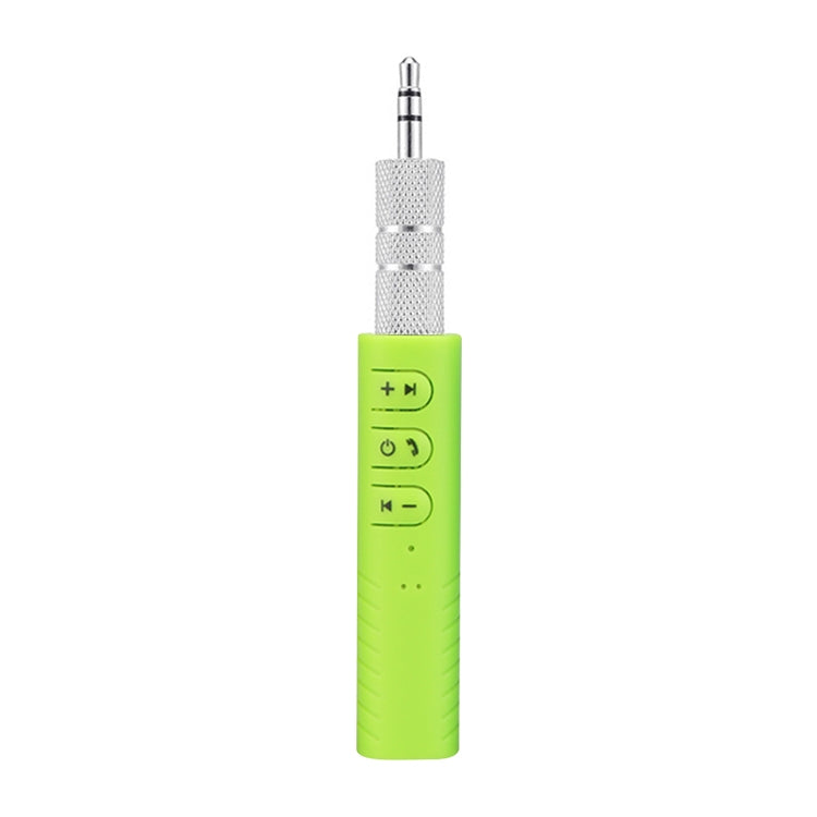 3.5mm ラベリア Bluetooth オーディオレシーバー メタルアダプター付き H-139 ブラック、ブルー、レッド、ホワイト、グリーン