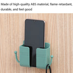 10個セット 壁掛けリモコン収納ボックス ベッドサイド携帯電話充電スタンド、10個セットグリーン、10個セットブルー、10個セットピンク、10個セットホワイト、10個セットイエロー