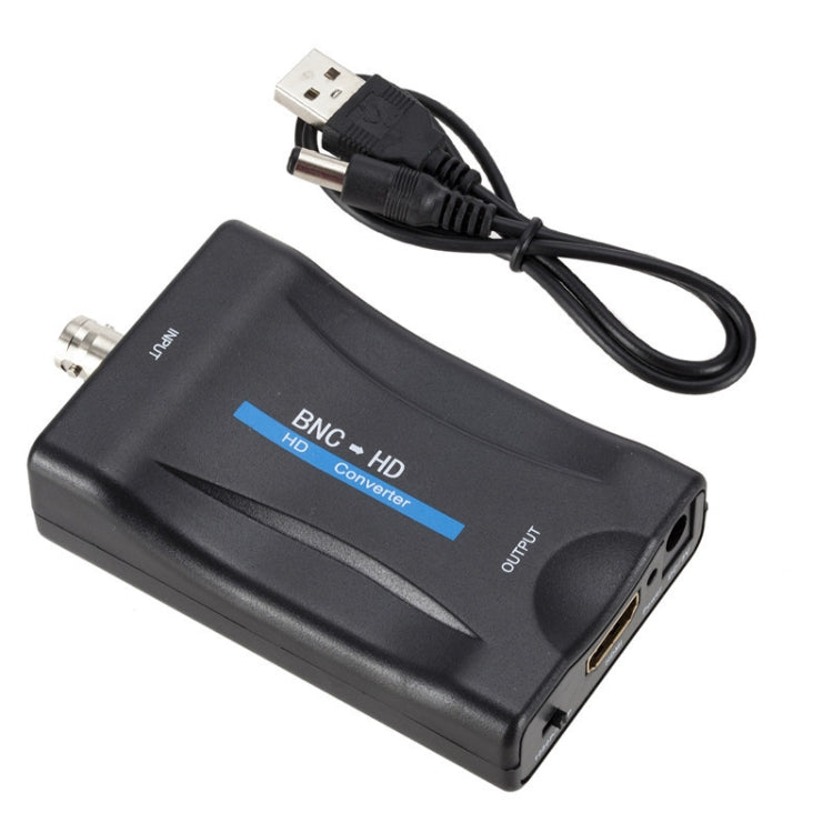ZHQ015 BNC to HD オーディオ＆ビデオコンバーター HD 1080P 監視用同軸変換ディスプレイ、BNC to HDMI