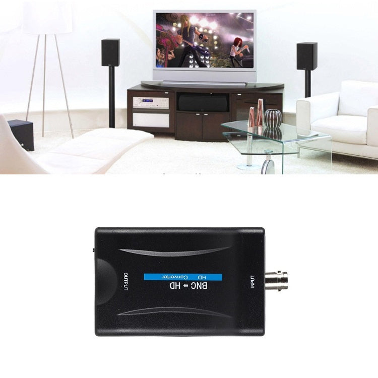 ZHQ015 BNC to HD オーディオ＆ビデオコンバーター HD 1080P 監視用同軸変換ディスプレイ、BNC to HDMI