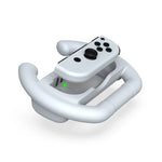 DOBE 左右ハンドルステアリングホイール Switch OLED / Switch用, 仕様：, ホワイト（2個入りパック）, ブラック（2個入りパック）, レッド＋ブルー（2個入りパック）