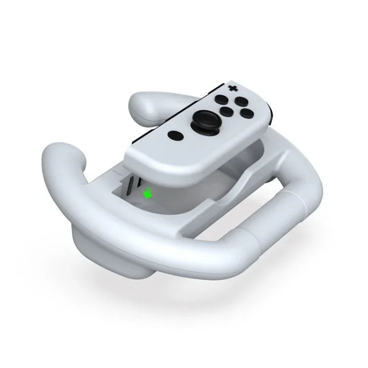 DOBE 左右ハンドルステアリングホイール Switch OLED / Switch用, 仕様：, ホワイト（2個入りパック）, ブラック（2個入りパック）, レッド＋ブルー（2個入りパック）
