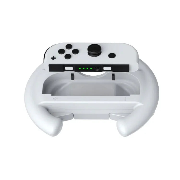 DOBE 左右ハンドルステアリングホイール Switch OLED / Switch用, 仕様：, ホワイト（2個入りパック）, ブラック（2個入りパック）, レッド＋ブルー（2個入りパック）