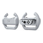 DOBE 左右ハンドルステアリングホイール Switch OLED / Switch用, 仕様：, ホワイト（2個入りパック）, ブラック（2個入りパック）, レッド＋ブルー（2個入りパック）