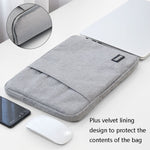 Baona ノートパソコン用ライナーバッグ 保護カバー、11インチ、12インチ、13インチ、14インチ、15インチ、15.6インチ
