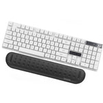 Baona シリコンメモリーコットン リストパッド マッサージホール キーボードマウスパッド, スタイル:, マウスパッド（ブルー）, マウスパッド（グレー）, マウスパッド（ブラック）, マウスパッド（ピンク）, ミディアムキーボードレスト（ブルー）, ミディアムキーボードレスト（グレー）, ミディアムキーボードレスト（ブラック）