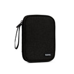 Baona BN-C003 モバイルハードディスク保護カバー ポータブルストレージハードディスクバッグ、二重層（グレー）、二重層（ブラック）、単層（グレー）、単層（ブラック）