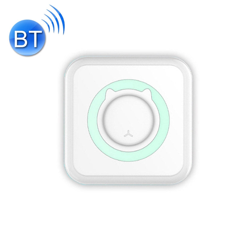 便利なポケットミニプリンター 学生用間違い問題用サーマルBluetooth携帯電話写真データノートプリンター、ブルー、ピンク
