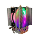 COOL STORM CT-4U-9cm ヒートパイプ デュアルタワーCPUクーラー 銅パイプ 9cmファン Intel/AMDプラットフォーム対応 仕様：オーロラ単ファン3ライン、オーロラ単ファン4ライン、オーロラダブルファン3ライン、オーロラ三連ファン3ライン