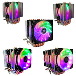 COOL STORM CT-4U-9cm ヒートパイプ デュアルタワーCPUクーラー 銅パイプ 9cmファン Intel/AMDプラットフォーム対応 仕様：オーロラ単ファン3ライン、オーロラ単ファン4ライン、オーロラダブルファン3ライン、オーロラ三連ファン3ライン