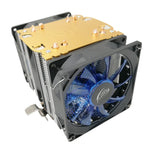 COOL STORM CT-4U-9cm ヒートパイプ デュアルタワーCPUクーラー 銅パイプ 9cmファン Intel/AMDプラットフォーム対応 仕様：オーロラ単ファン3ライン、オーロラ単ファン4ライン、オーロラダブルファン3ライン、オーロラ三連ファン3ライン