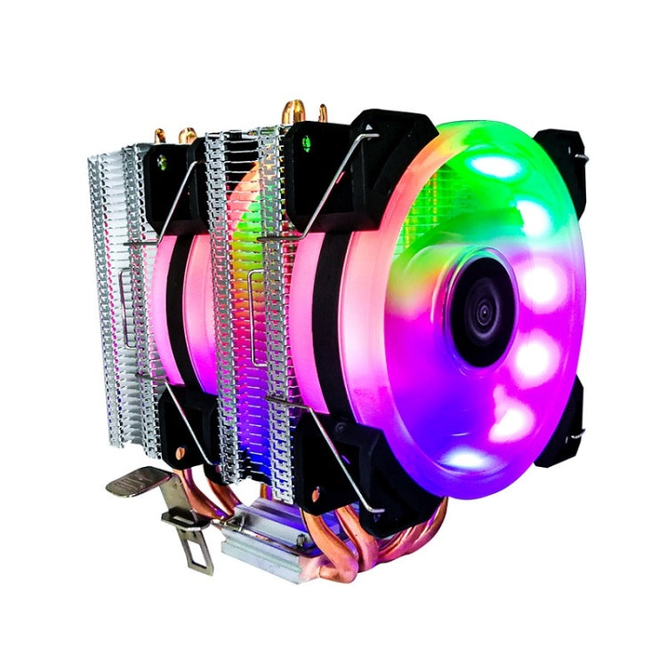 COOL STORM CT-4U-9cm ヒートパイプ デュアルタワーCPUクーラー 銅パイプ 9cmファン Intel/AMDプラットフォーム対応 仕様：オーロラ単ファン3ライン、オーロラ単ファン4ライン、オーロラダブルファン3ライン、オーロラ三連ファン3ライン