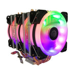 COOL STORM CT-4U-9cm ヒートパイプ デュアルタワーCPUクーラー 銅パイプ 9cmファン Intel/AMDプラットフォーム対応 仕様：オーロラ単ファン3ライン、オーロラ単ファン4ライン、オーロラダブルファン3ライン、オーロラ三連ファン3ライン
