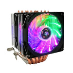 COOL STORM CT-4U-9cm ヒートパイプ デュアルタワーCPUクーラー 銅パイプ 9cmファン Intel/AMDプラットフォーム対応 仕様：オーロラ単ファン3ライン、オーロラ単ファン4ライン、オーロラダブルファン3ライン、オーロラ三連ファン3ライン