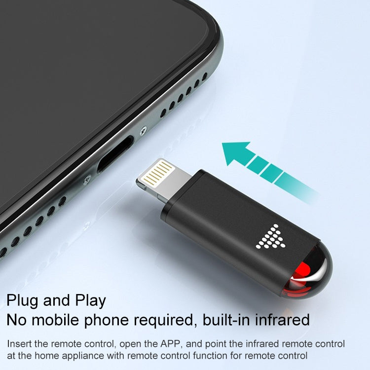 R09 携帯電話用スマート赤外線リモコン、インターフェース：8ピン（ブラック）、8ピン（シアン）、8ピン（シルバー）、Type-C（ブラック）、Type-C（シアン）、Type-C（シルバー）、Micro USB（ブラック）、Micro USB（シアン）、Micro USB（シルバー）