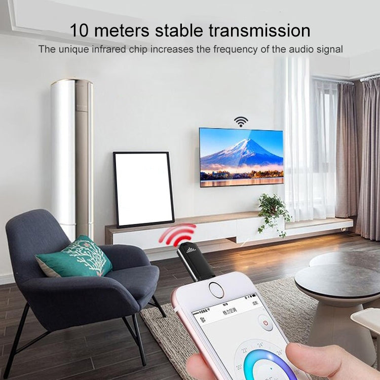 R09 携帯電話用スマート赤外線リモコン、インターフェース：8ピン（ブラック）、8ピン（シアン）、8ピン（シルバー）、Type-C（ブラック）、Type-C（シアン）、Type-C（シルバー）、Micro USB（ブラック）、Micro USB（シアン）、Micro USB（シルバー）