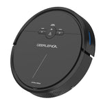 GEERLEPOL スマートホーム自動補充掃除ロボット、高性能 モバイルアプリ対応、ホワイト、ブラック