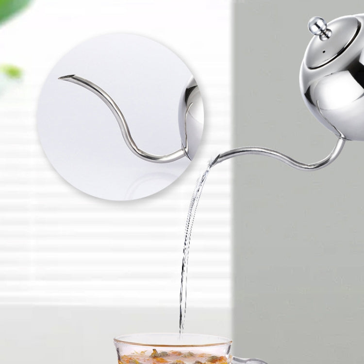 手動フラッシュポット モカコーヒーポット ステンレス製コーヒーポット ヨーロピアンスタイル ステンレス製ティーポット ストレーナー付き, 1L, 0.85L