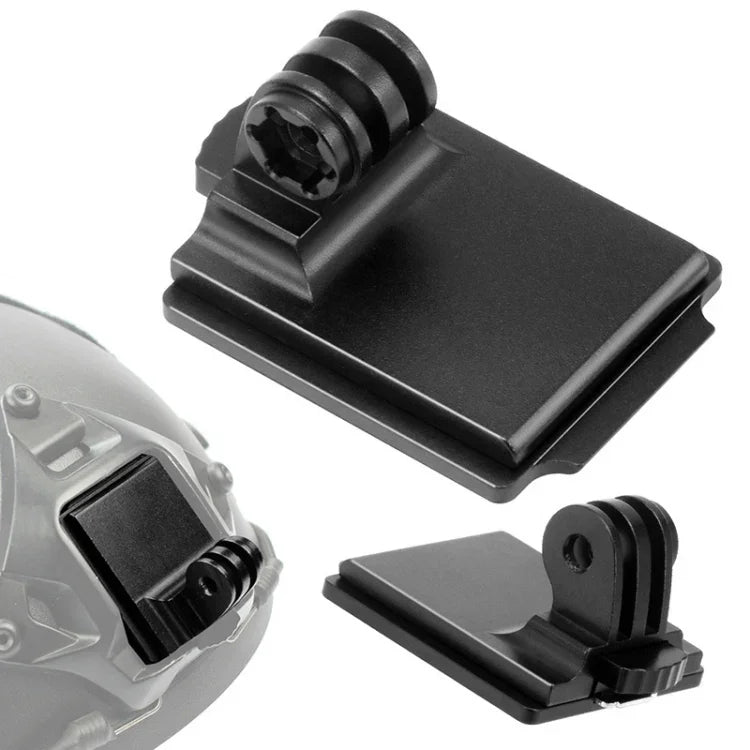 ヘルメットベースアダプター固定マウント ハンティングCS NVGブラケット GoPro HERO9 Black / HERO8 Black /7 /6 /5 /5 Session /4 Session /4 /3+ /3 /2 /1、DJI Osmo Action、Xiaoyiおよびその他のアクションカメラ用、アップグレード版、クラシック版