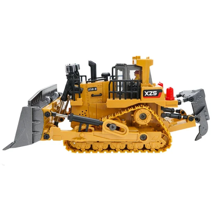 2.4Gリモコン9チャンネルクローラー重型ブルドーザー 子供用リモコンおもちゃ 合金ショベルカー、1031合金ショベルカー