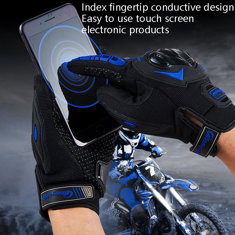 Riding Tribe MCS-17 バイク用グローブ タッチスクリーン対応アウトドアライディンググローブ、M、L、XL、XXL