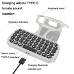 DOBE TP5-0556 PS5用ヘッドホンジャック付きBluetoothキーボードワイヤレスゲームパッド、TP5-0556 Bluetoothキーボード