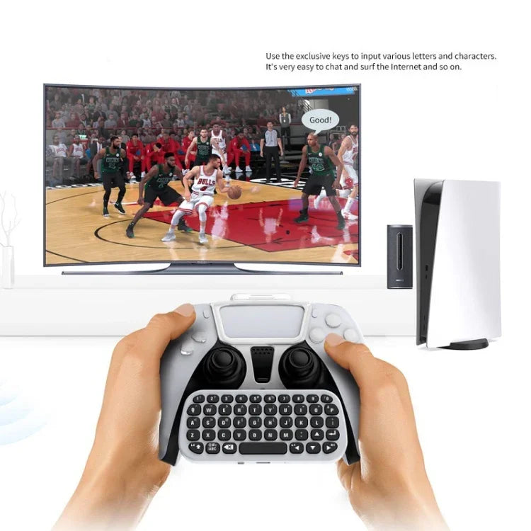 DOBE TP5-0556 PS5用ヘッドホンジャック付きBluetoothキーボードワイヤレスゲームパッド、TP5-0556 Bluetoothキーボード