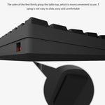 LEAVEN K28 61キー ゲーミング オフィス用コンピュータ RGB ワイヤレス Bluetooth + 有線 デュアルモード メカニカルキーボード, ケーブル長:1.5m, グリーン軸（ホワイト）, グリーン軸（ブルー）, グリーン軸（ピンク）, レッド軸（ホワイト）, レッド軸（ブルー）, レッド軸（ピンク）, ティー軸（ホワイト）