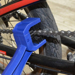 1セット BG-7168 自転車・オートバイ用三面チェーンブラシ、カラー：ブルー＋小ブラシ、赤5本、青5本、黒5本、赤＋小ブラシ、青＋小ブラシ